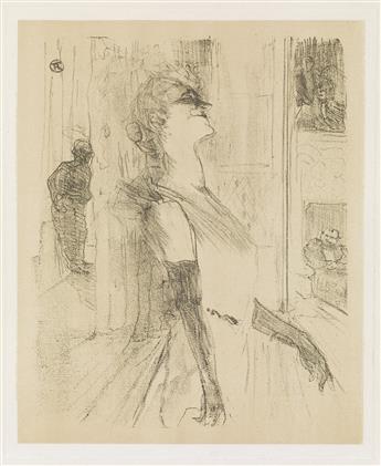 HENRI TOULOUSE-LAUTREC Two lithographs.